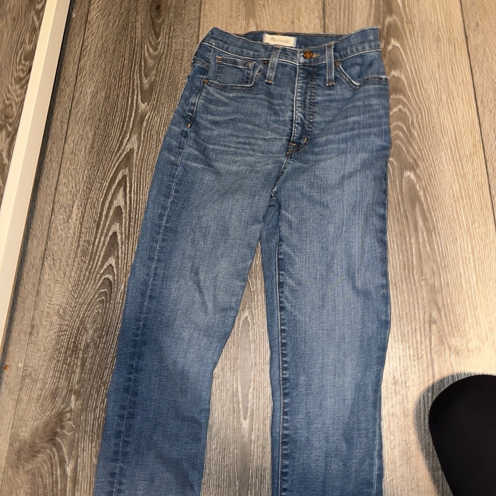 Madewell women’s high rise skinny jeans